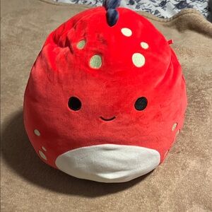 Plush Red and White Kids Toy